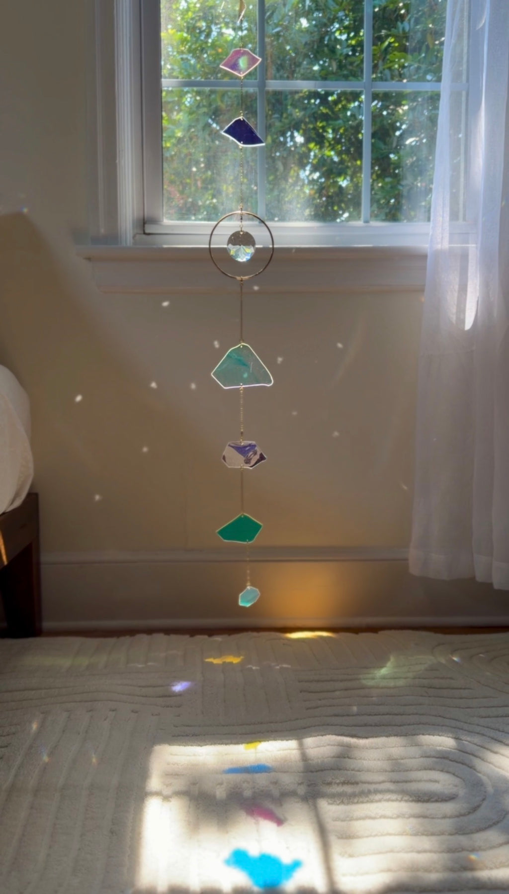 Prism Thread with Crystal