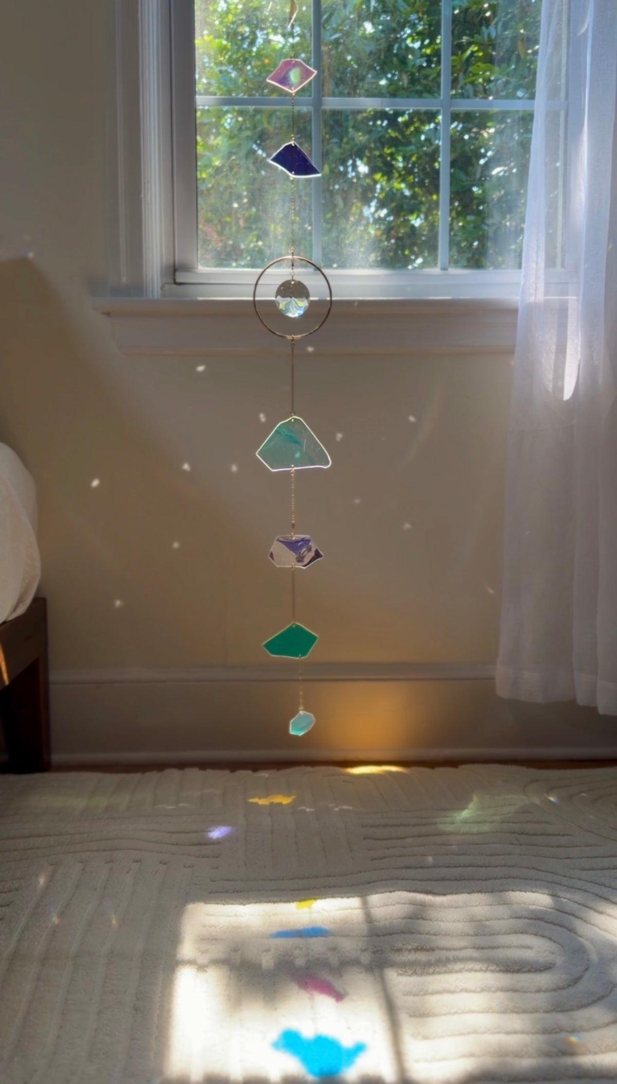Prism Thread with Crystal