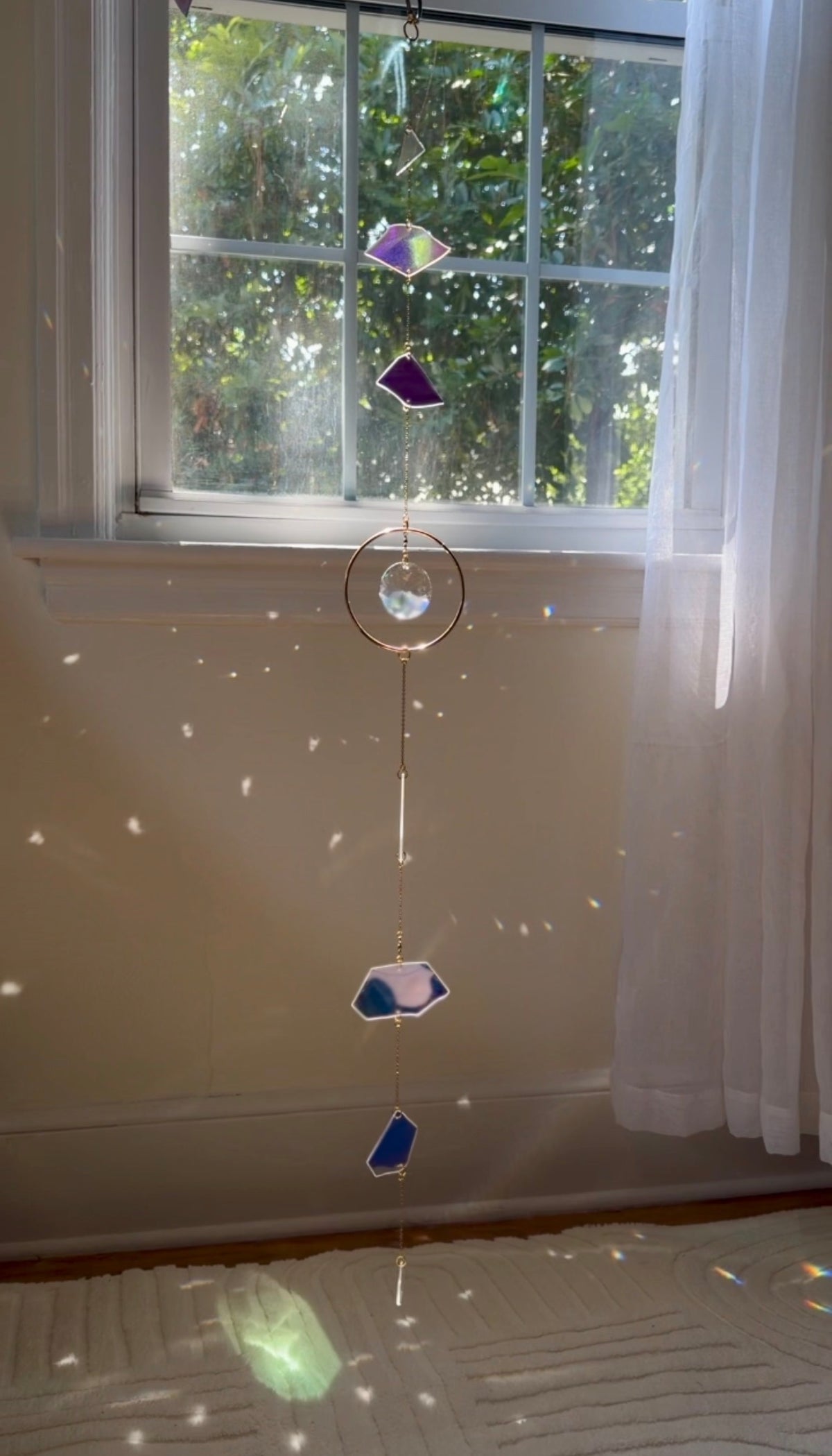 Prism Thread with Crystal