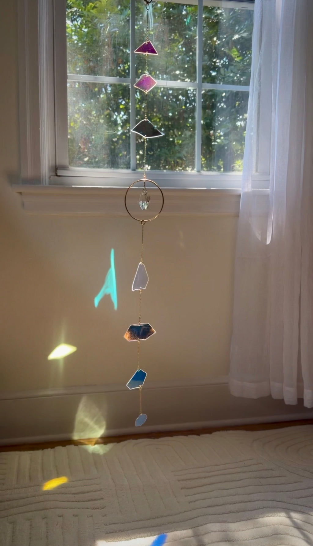 Prism Thread with Crystal